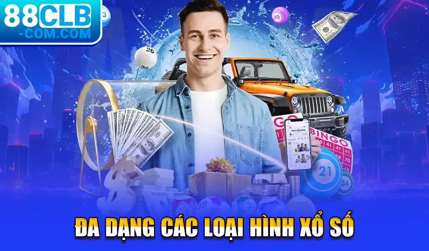 Đa dạng các loại hình xổ số