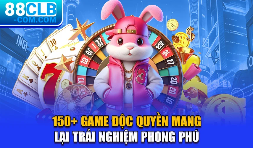 150+ game độc quyền mang lại trải nghiệm phong phú